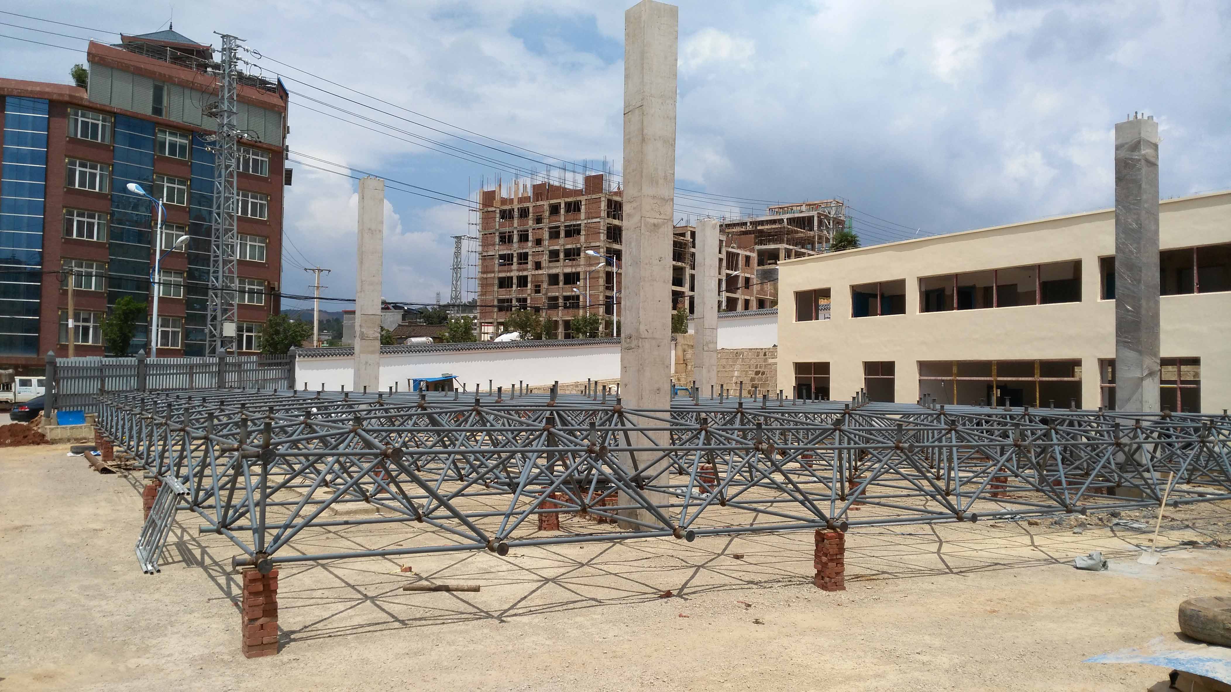 濉溪小型加油站网架