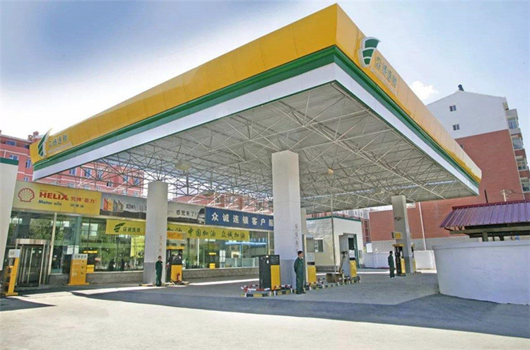 濉溪加气站钢结构网架案例7