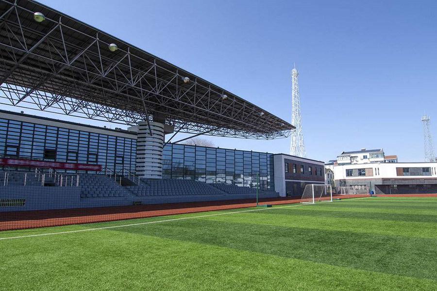 濉溪体育场看台网架工程